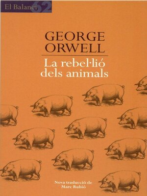 cover image of La rebel·lió dels animals